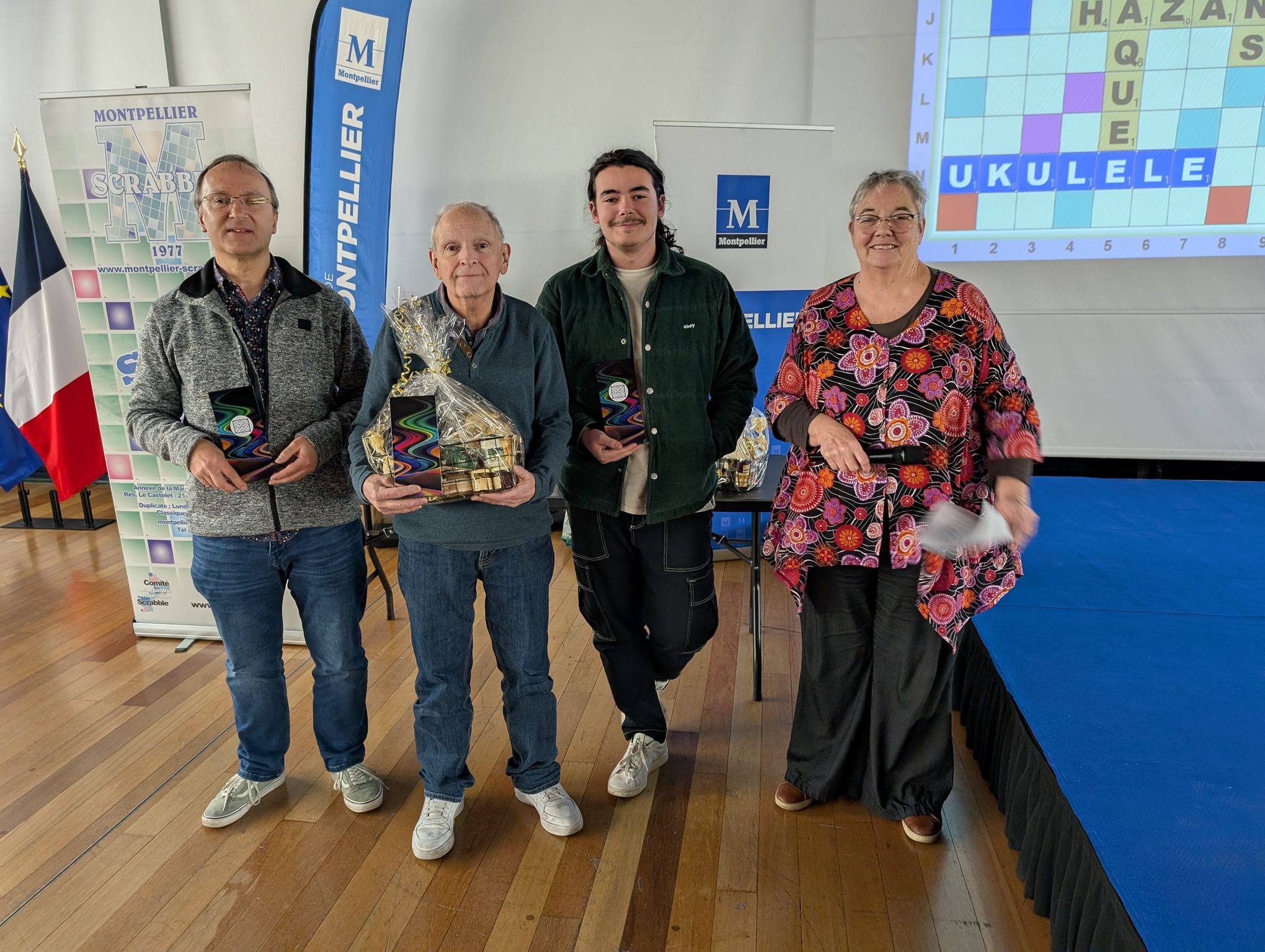  Le podium:  1er: Patrick VIGROUX (Montpellier)  2ème : Pascal SEGUIER (Montpellier)  3ème : Tom COURTOIS (Bougival) A noter la 13ème place d'Olivier Paloc (Montarnaud) 7ème série !